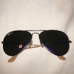 Ray-Ban Accessories - Ray Bans Purple lense with gold rim Ray-Ban Accessories - Ray Bans Purple lense with gold rim